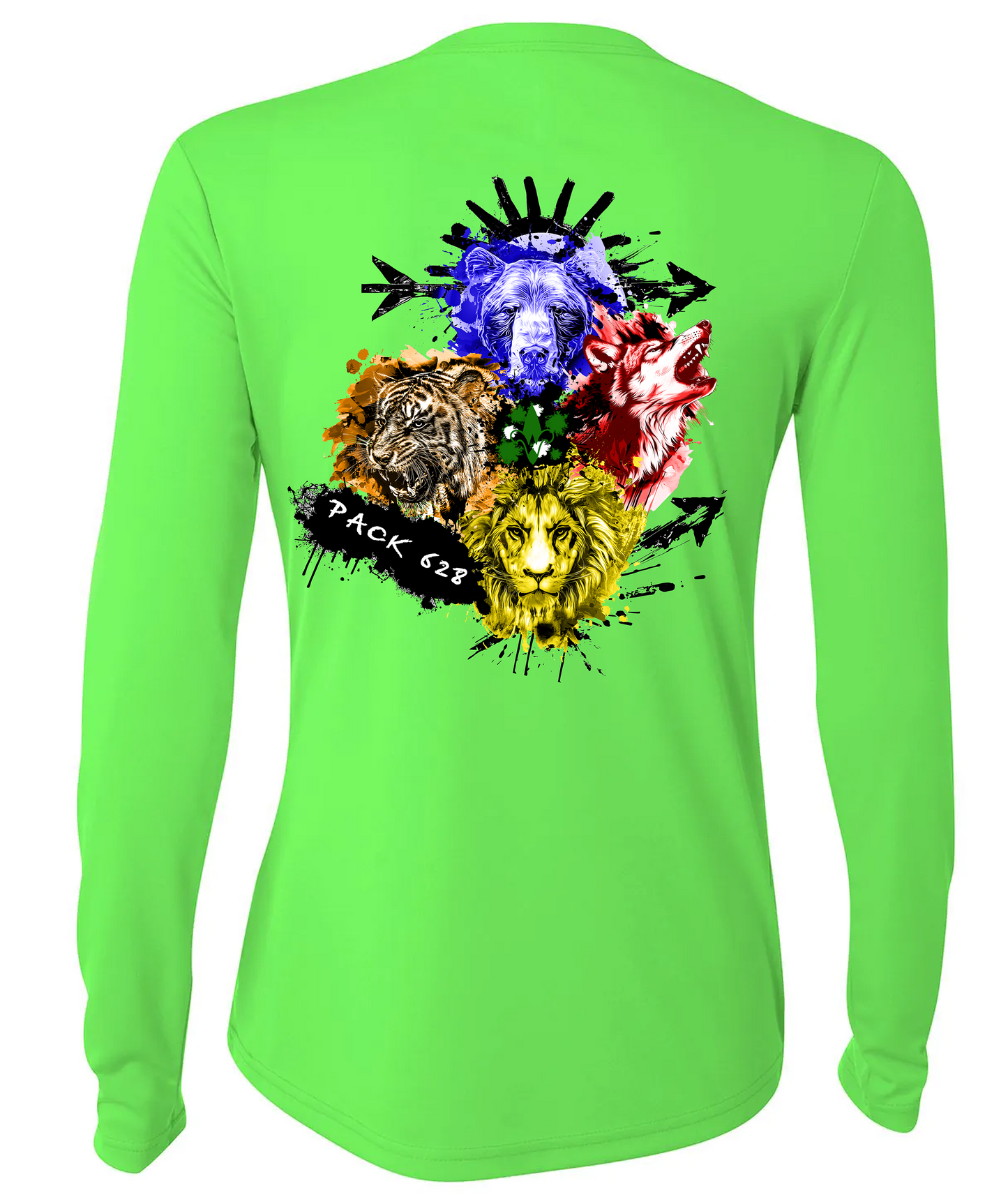 Pack 628 Women's A4 Cooling Performance Long Sleeve Tee