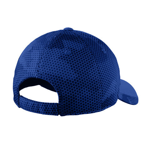 Troop 644 Sport-Tek True Royal Camo Hex Cap