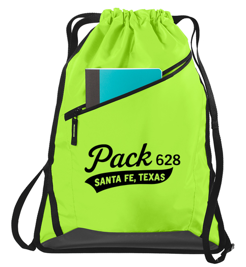 Pack 628 Zip-it Cinch Backpack