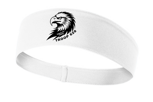 Troop 628 Sport-Tek Competitor Headband Eagle Logo
