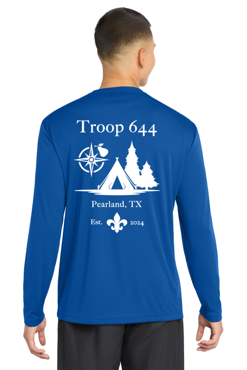 Troop 644 Sport-Tek (Unisex) Long Sleeve Competitor Tee