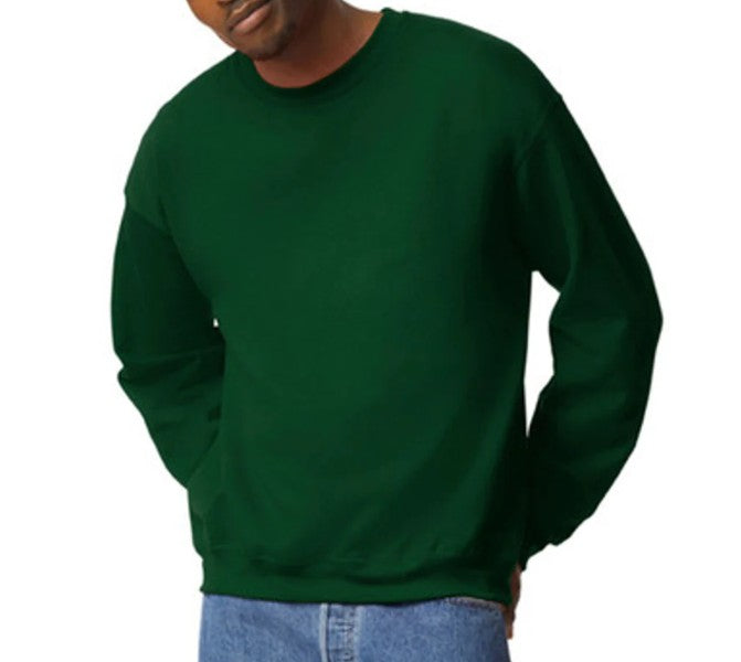 Embroidered Camping Compass Gildan Sweatshirt