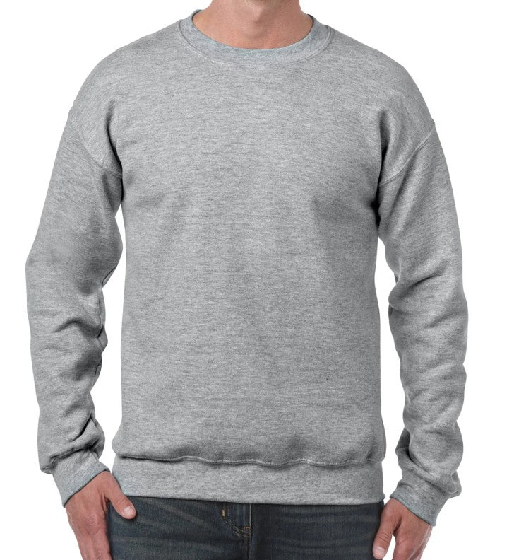 Embroidered Camping Compass Gildan Sweatshirt