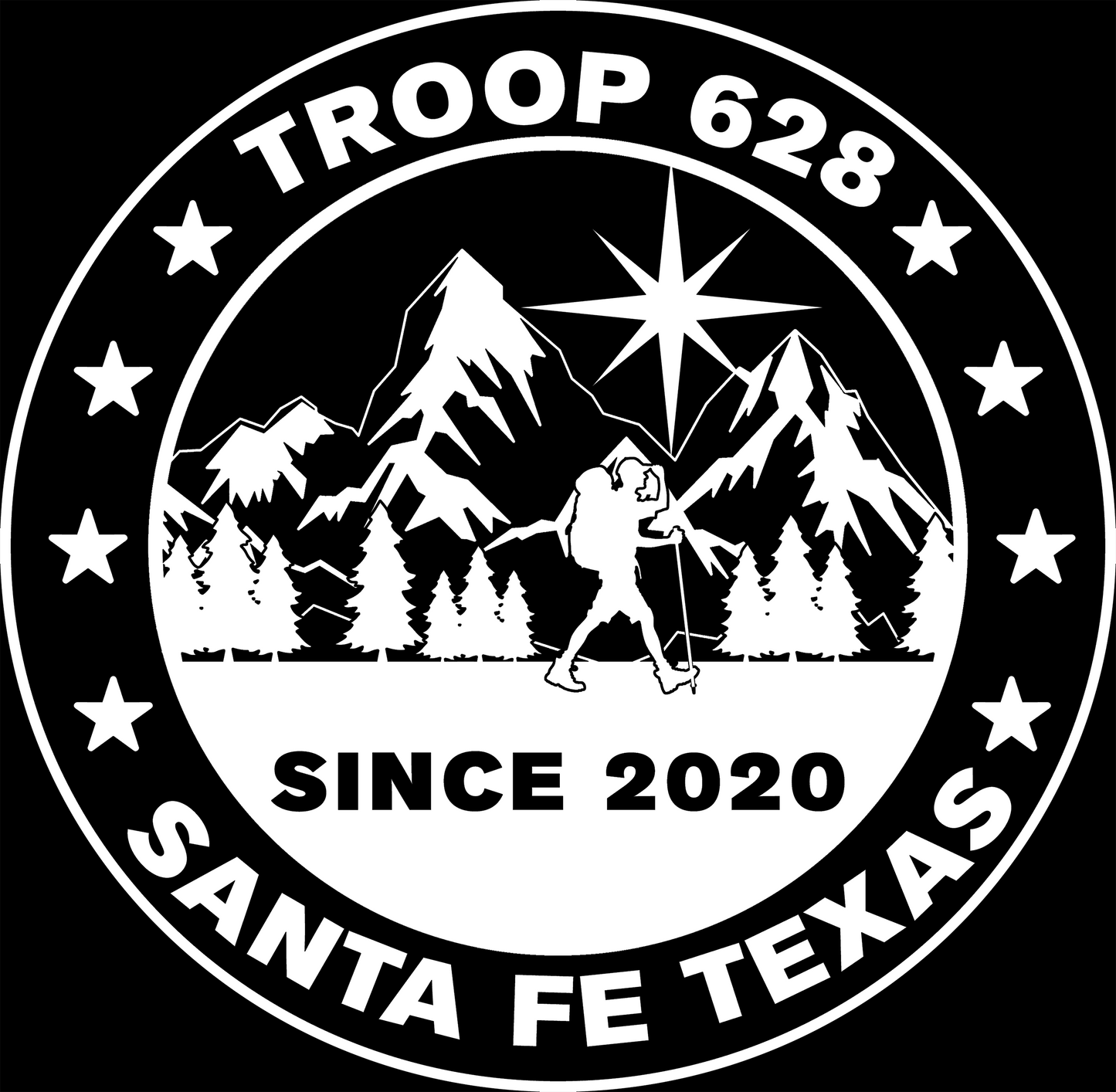 Troop 628 Since 2020 UV Sticker Car Decal