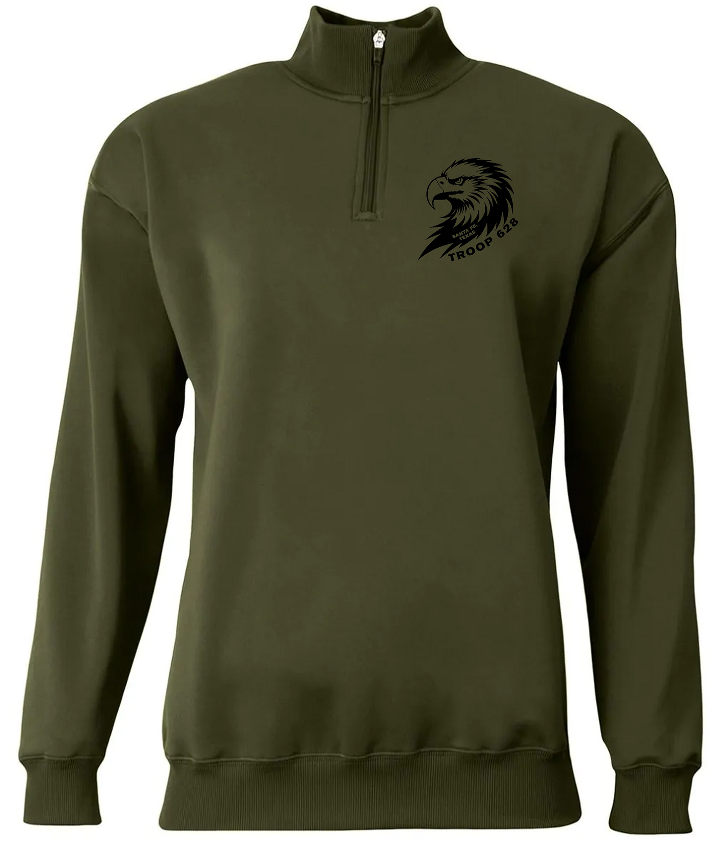 Troop 628 Eagle A4 Sprint Fleece Quarter Zip